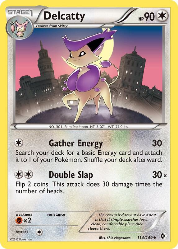 Delcatty Pokemon card from Boundaries Crossed
