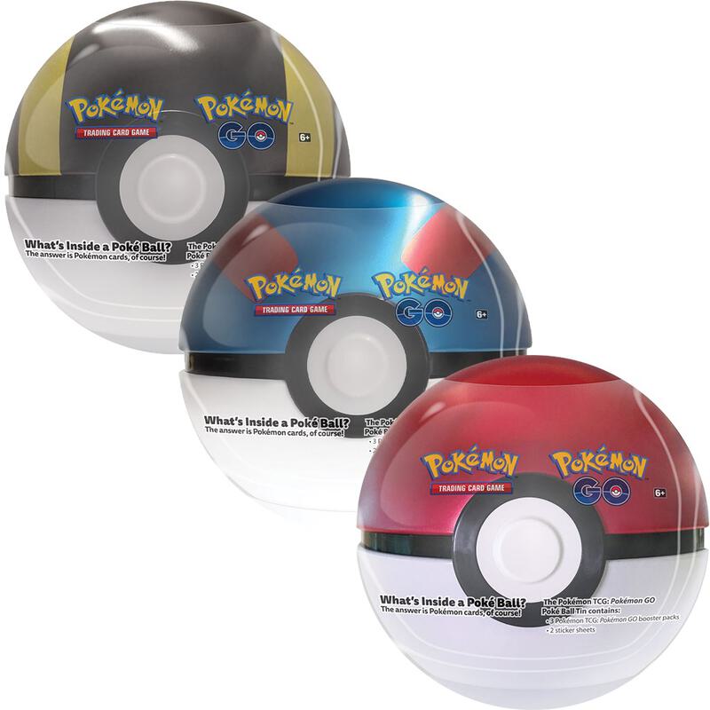 Pokemon GO Poke Ball Tin [Set of 3] Pokemon card from Pokemon GO