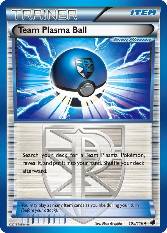 Team Plasma Ball (Team Plasma) Pokemon card from Plasma Freeze