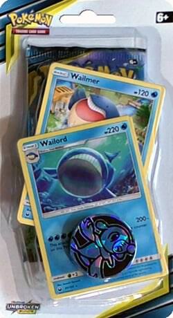 Unbroken Bonds Single Pack Blister [Wailord] Pokemon card from SM - Unbroken Bonds
