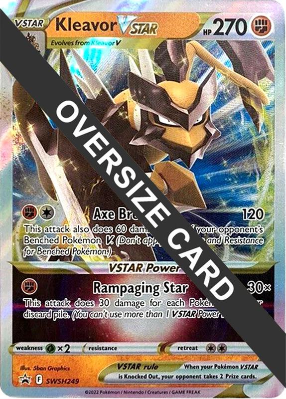 Kleavor VSTAR - SWSH249 Pokemon card from Jumbo Cards