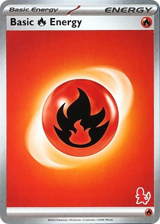 Basic Fire Energy Pokemon card from My First Battle