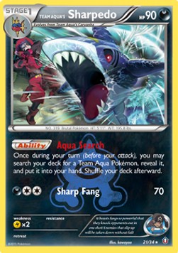 Team Aqua's Sharpedo (Holo)