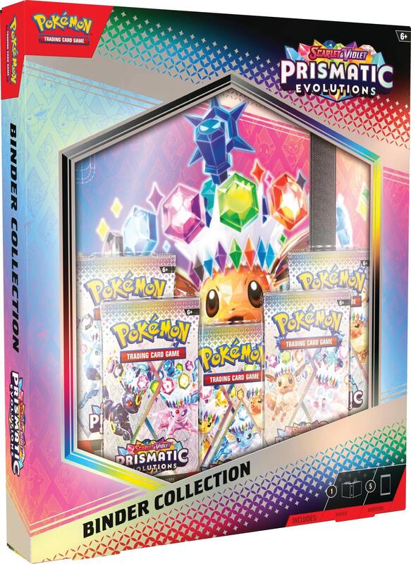 Prismatic Evolutions Binder Collection Pokemon card from SV: Prismatic Evolutions