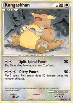 Kangaskhan Pokemon card from Triumphant