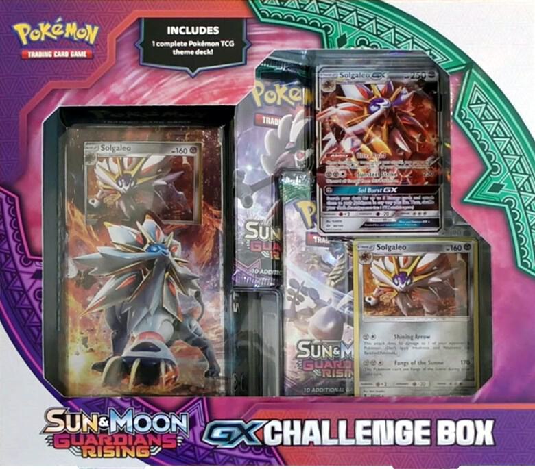 Solgaleo GX Challenge Box Pokemon card from SM - Guardians Rising