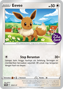 Eevee (S-P/ID 355) Sword & Shield Indonesian Promos ID