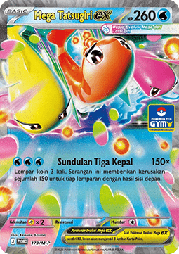 Mega Tatsugiri ex (M-P/ID 173) M-P Indonesian Promos ID
