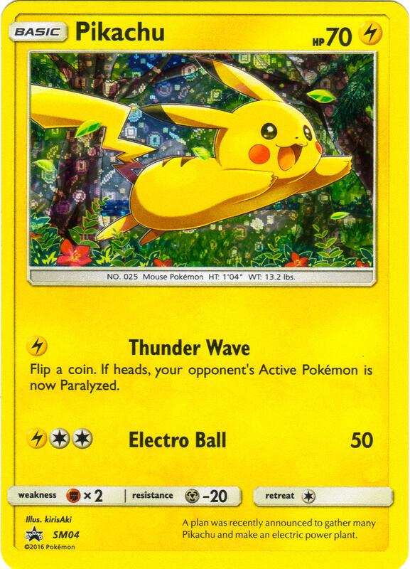 Pikachu - SM04 (General Mills)