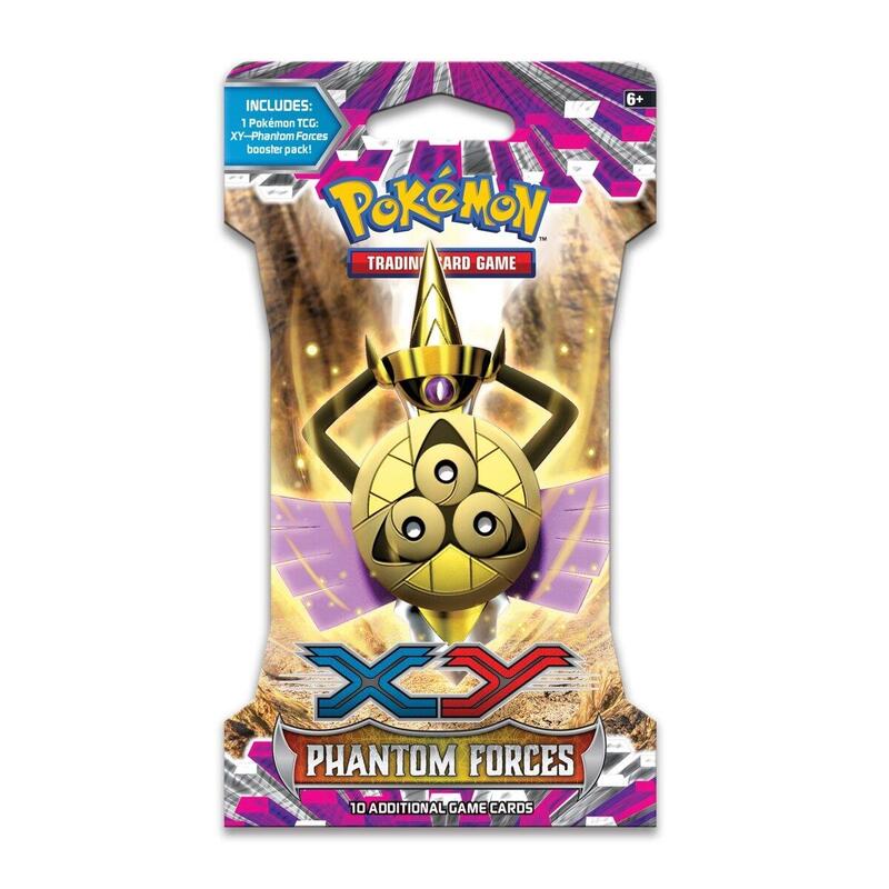 Phantom Forces Sleeved Booster Pack Pokemon card from XY - Phantom Forces