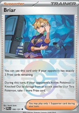 Briar Pokemon card from Prismatic Evolutions Additionals