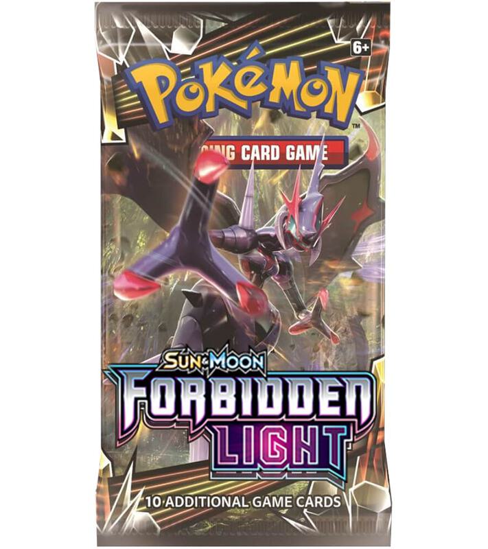 Forbidden Light Booster Pack Pokemon card from SM - Forbidden Light