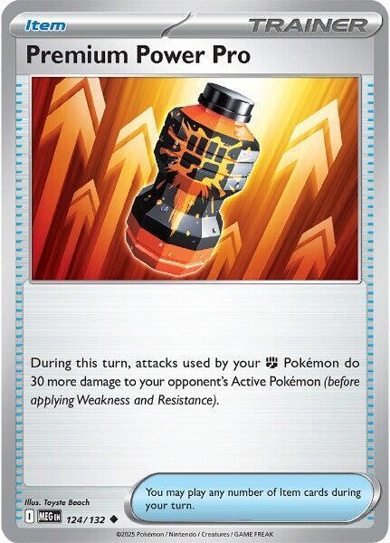 Premium Power Pro Pokemon card from ME01: Mega Evolution