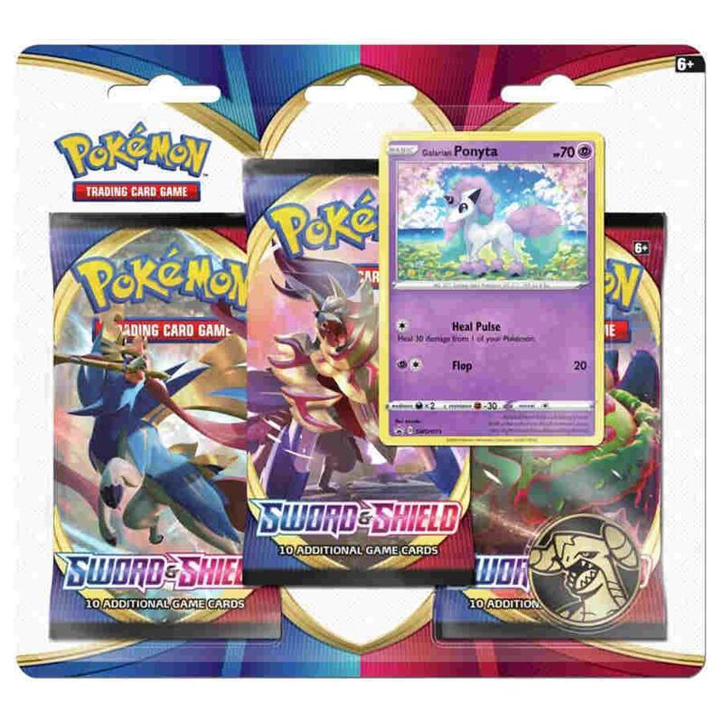 Sword & Shield 3 Pack Blister [Galarian Ponyta] Pokemon card from SWSH01: Sword & Shield Base Set