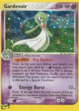 Gardevoir Pokemon card from EX Ruby Sapphire