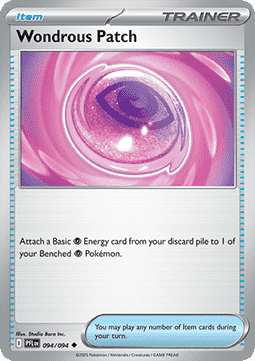 Wondrous Patch Pokemon card from Phantasmal Flames