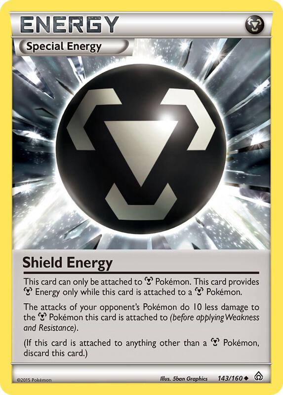 Shield Energy Pokemon card from XY - Primal Clash