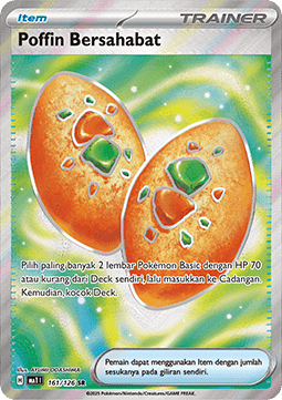 Buddy-Buddy Poffin Pokemon card from Mega Evolution IDTH