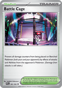 Battle Cage Pokemon card from Phantasmal Flames
