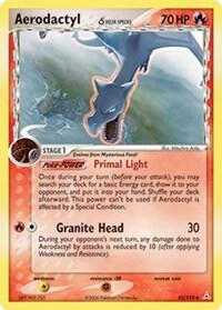 Aerodactyl (Delta Species) Pokemon card from Holon Phantoms