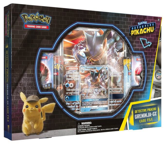 Detective Pikachu: Greninja GX Case File Pokemon card from Detective Pikachu