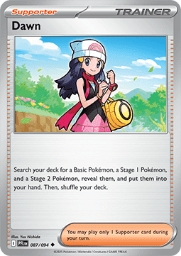 Dawn Pokemon card from Phantasmal Flames