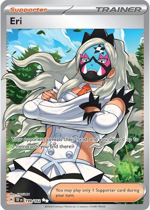 Eri Pokemon card from SV05: Temporal Forces
