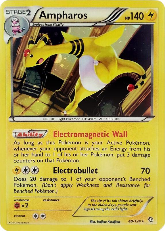 Ampharos Pokemon card from Blister Exclusives