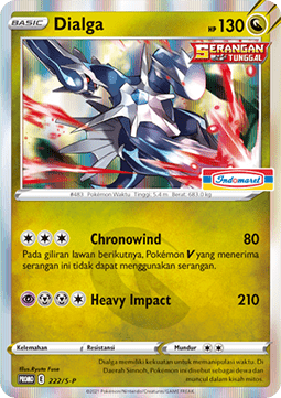 Dialga (S-P/ID 222) Sword & Shield Indonesian Promos ID