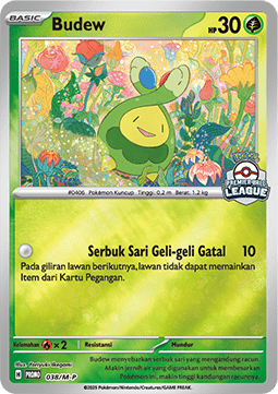 Budew (M-P/ID 038) M-P Indonesian Promos ID