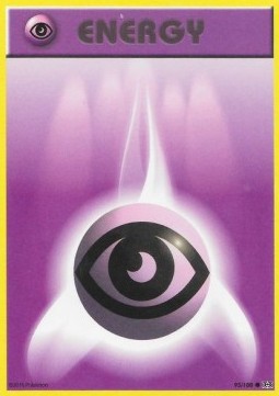 Psychic Energy Pokemon card from Evolutions