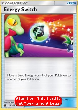 Energy Switch Pokemon card from Celestial Storm