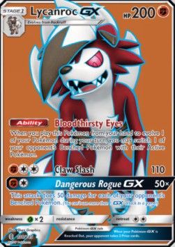 Lycanroc GX (Holo)