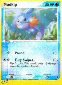 Mudkip - 010 (e-League) Pokemon card from Nintendo Promos
