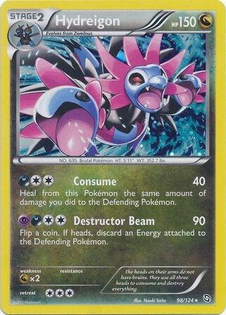 Hydreigon Pokemon card from Blister Exclusives