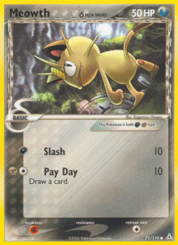 Meowth δ Delta Species (Holo)