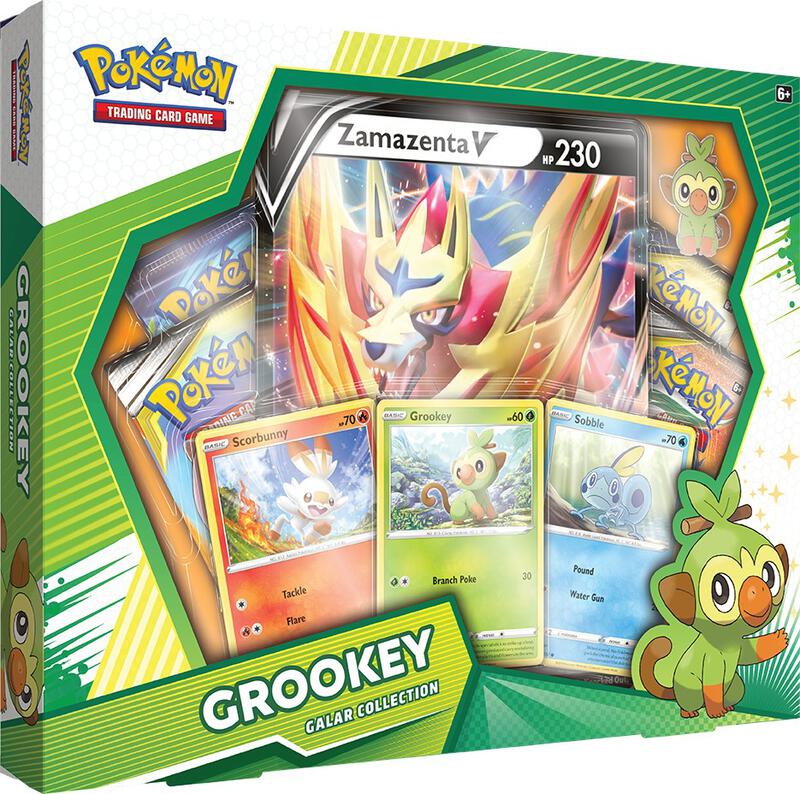 Galar Collection [Grookey] - with Zamazenta V Pokemon card from TCG: Tempest