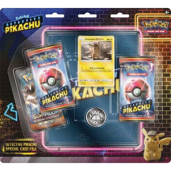 Detective Pikachu Special Case File - 3 Pack Booster Blister Pokemon card from Detective Pikachu