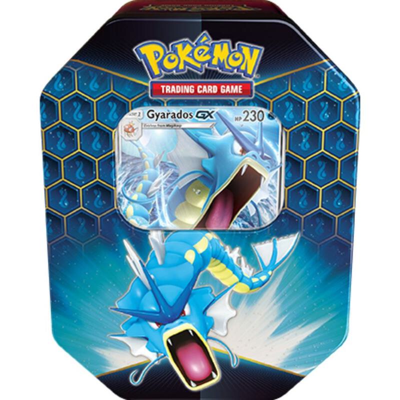 Hidden Fates Tin [Gyarados GX] Pokemon card from Hidden Fates