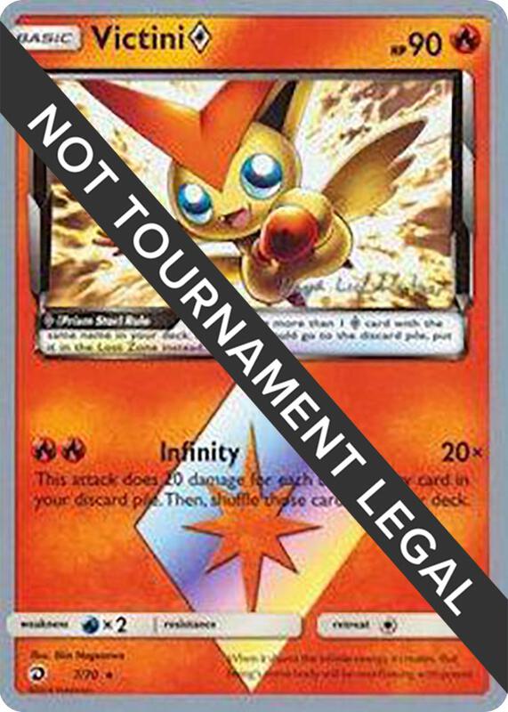 Victini Prism Star - 2019 (Kaya Lichtleitner) Pokemon card from World Championship Decks