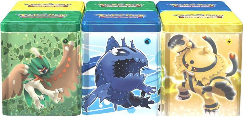 Pokemon Stacking Tins [Set of 6] Pokemon card from Miscellaneous Cards & Products