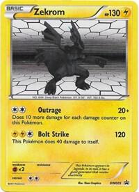 Zekrom - BW005 Pokemon card from Black and White Promos