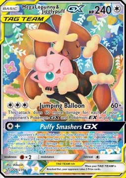 Mega Lopunny & Jigglypuff GX