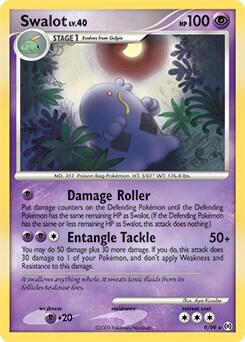 Swalot Pokemon card from Deck Exclusives