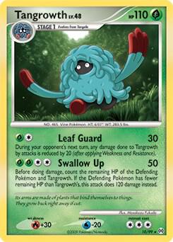 Tangrowth Pokemon card from Deck Exclusives