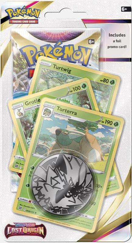 Lost Origin Premium Checklane Blister [Torterra] Pokemon card from SWSH11: Lost