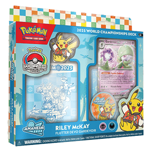 WCD 2025: Riley McKay "Flutter Devo Gardevoir" Theme Decks