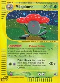 Vileplume (31) Pokemon card from Expedition