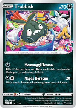 Bunnelby (S-P/ID 268) Sword & Shield Indonesian Promos ID