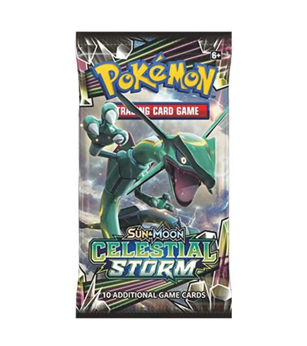 Celestial Storm Booster Pack Pokemon card from SM - Celestial Storm